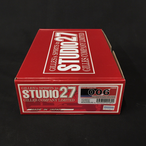 STUDIO27 1:20 マルチメディアキットシリーズNo.189 BAR006 United States G.P.042